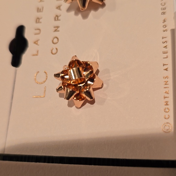 LC LAUREN CONRAD BRAND WOMEN'S HOLIDAY POST PIERCED EARRINGS BUNDLE OF 3 PAIR - Picture 9 of 12